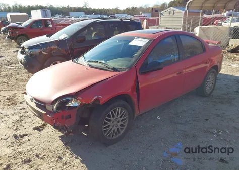 2001 Dodge Neon Se из США, поврежденный, VIN 1B3ES46C41D154280